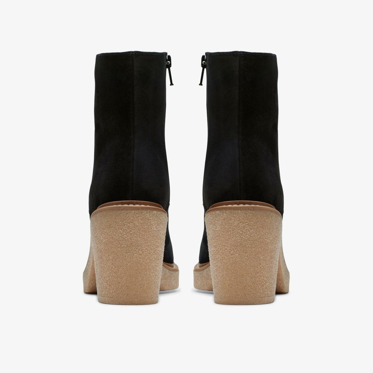Clarks Women Colden Up Black Suede