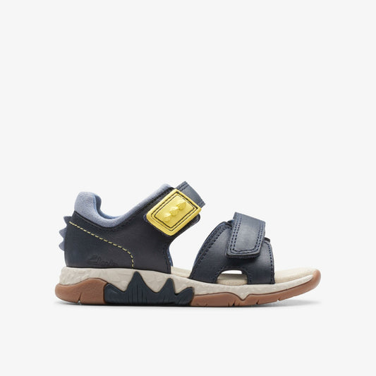 Clarks Kids Spiney Step Toddler Navy