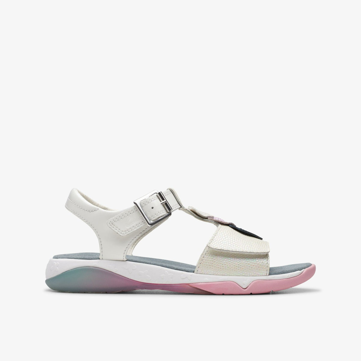 Clarks Kids Osian Charm Kid White