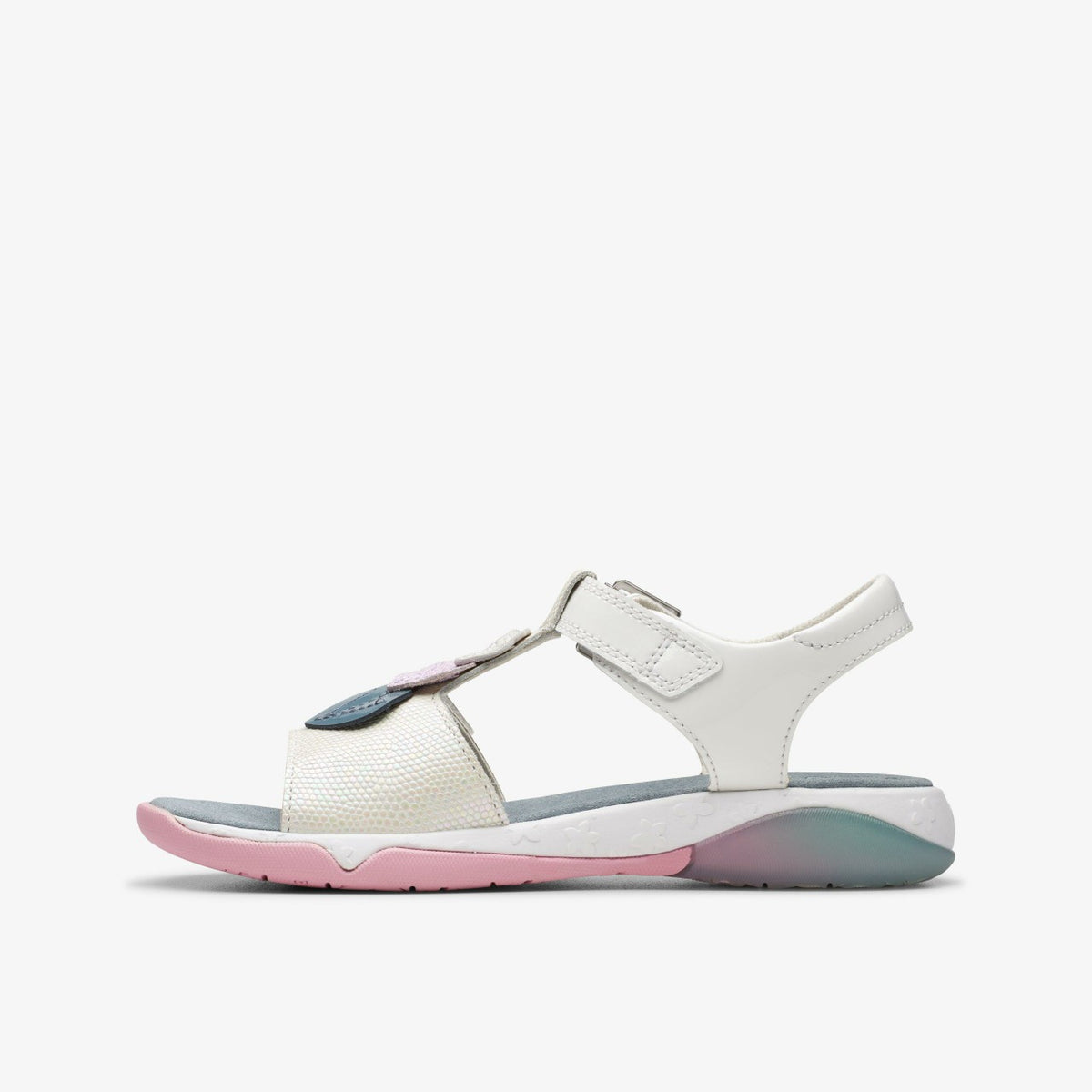 Clarks Kids Osian Charm Kid White
