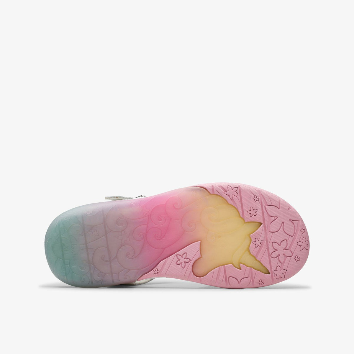 Clarks Kids Osian Charm Kid White