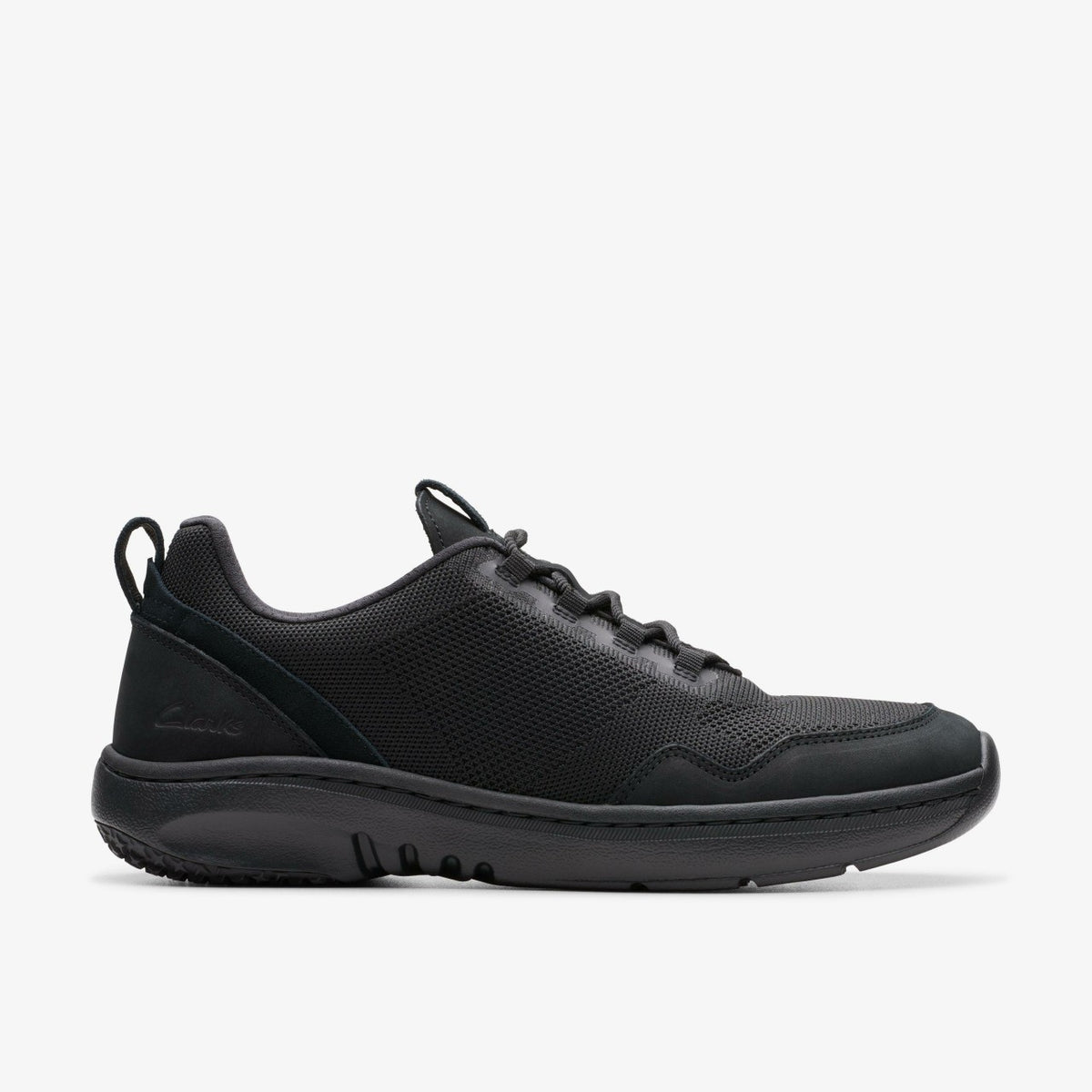 Clarks Men Clarks Pro Knit Black