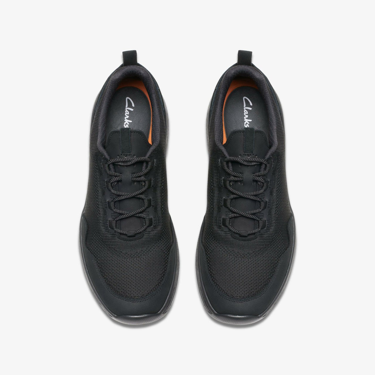 Clarks Men Clarks Pro Knit Black
