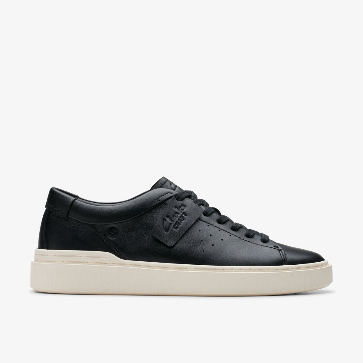 Clarks Men Craft Swift Black Leather