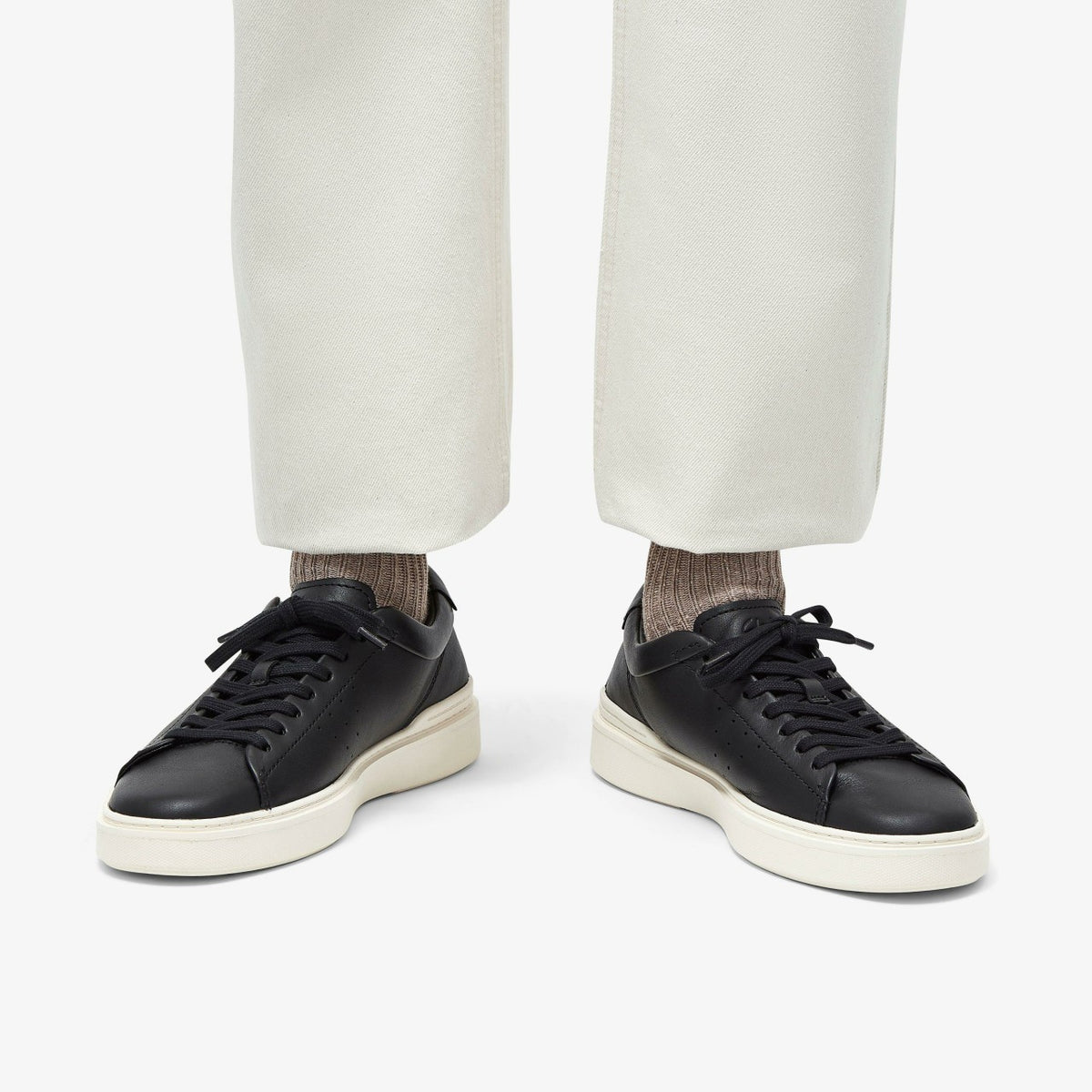 Clarks Men Craft Swift Black Leather