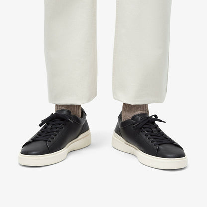 Clarks Men Craft Swift Black Leather