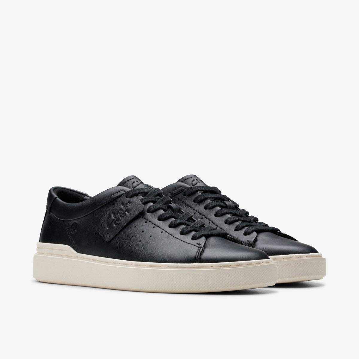 Clarks Men Craft Swift Black Leather