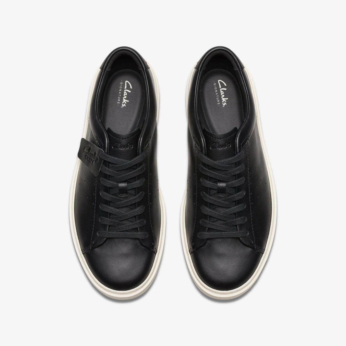 Clarks Men Craft Swift Black Leather
