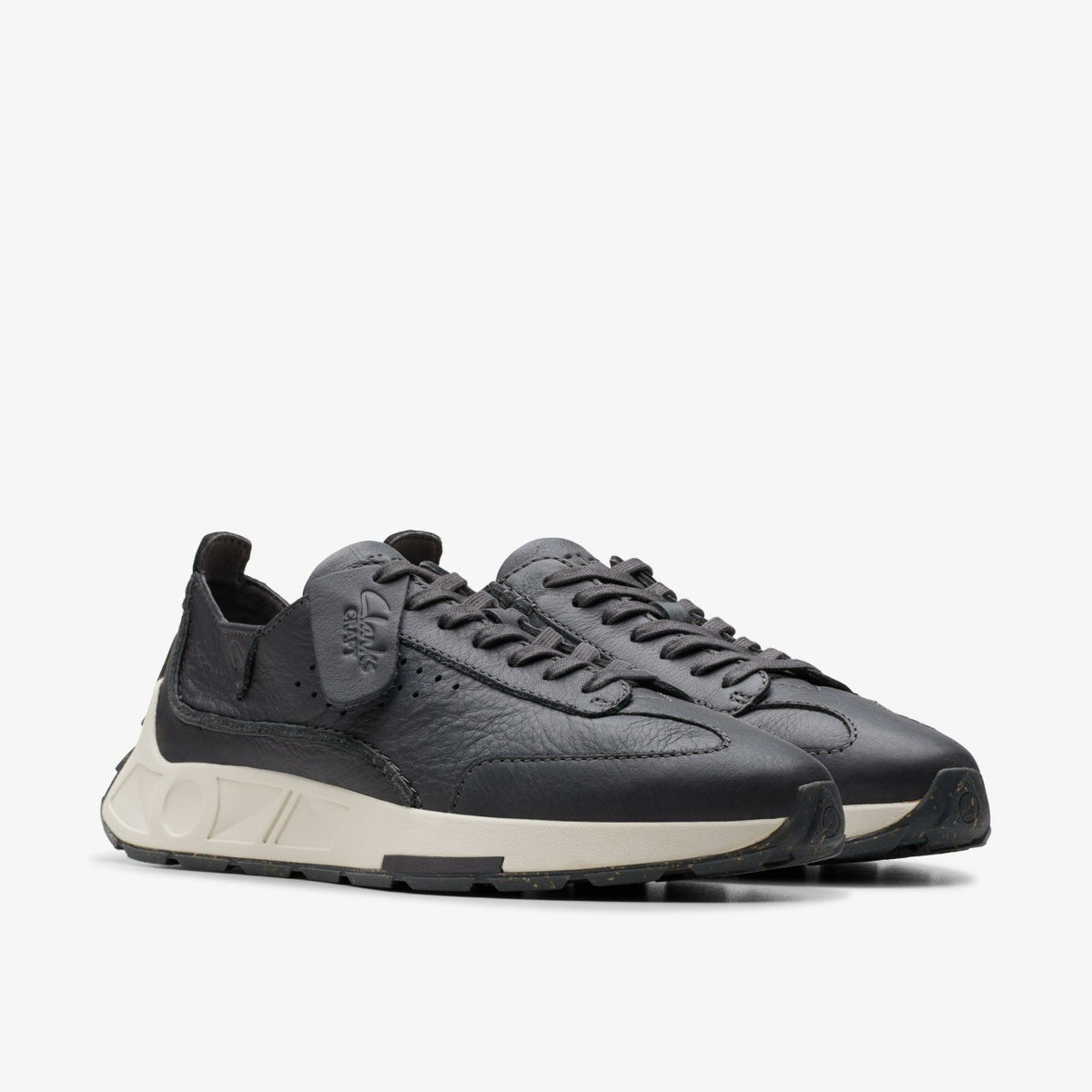 Clarks Men Craft Speed Dark Grey Leather