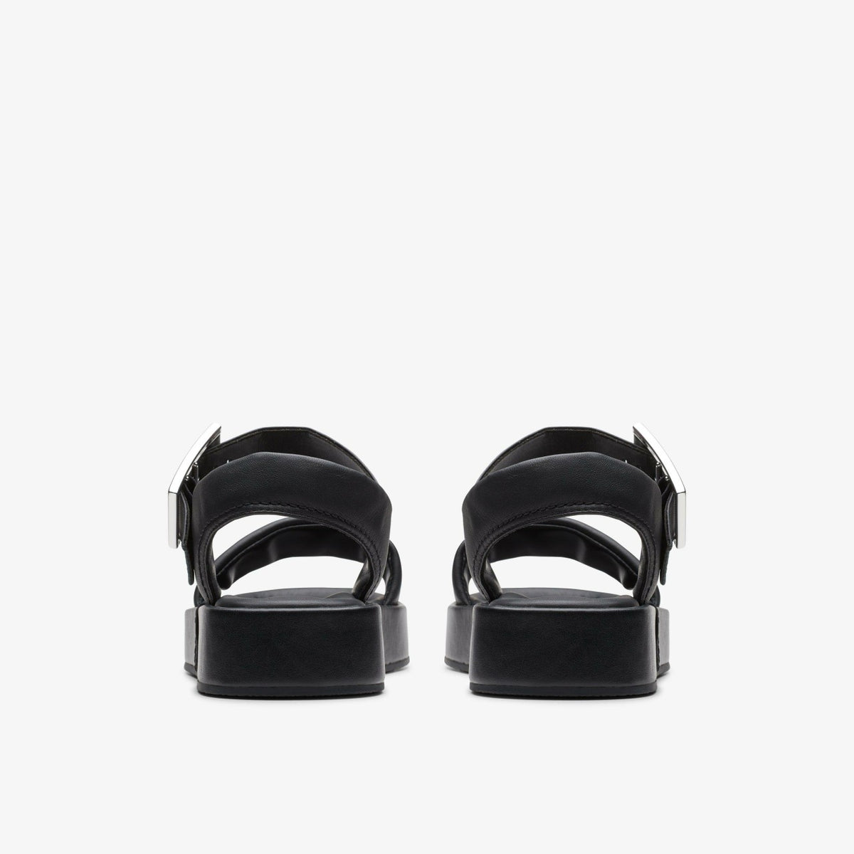 Clarks Women Alda Strap Black Leather
