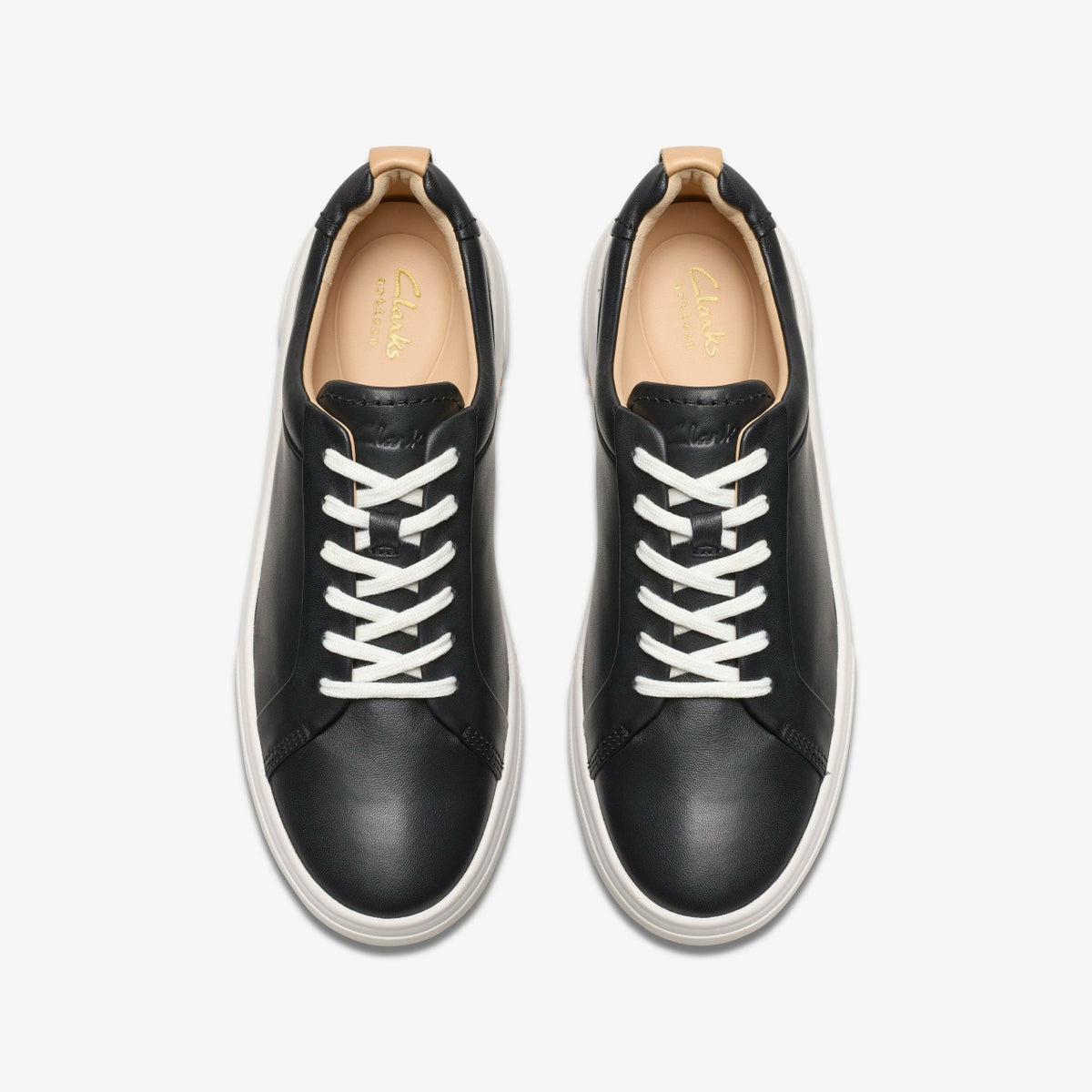 Clarks Women Hollyhock Walk Black Leather