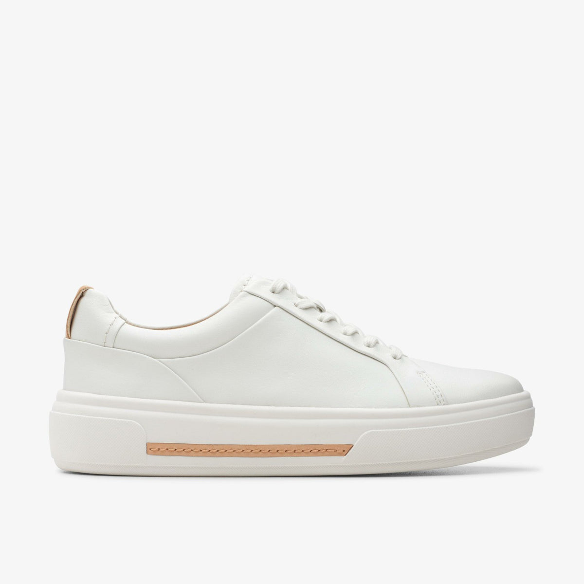 Clarks Women Hollyhock Walk Off White Leather