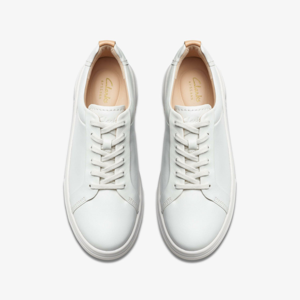 Clarks Women Hollyhock Walk Off White Leather