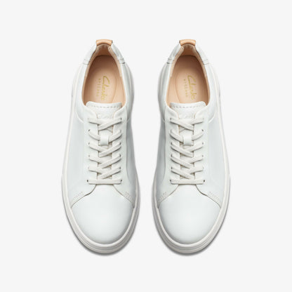 Clarks Women Hollyhock Walk Off White Leather