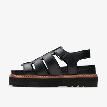 Clarks Women Orianna Twist Black Leather