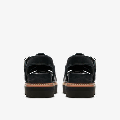Clarks Women Orianna Twist Black Leather