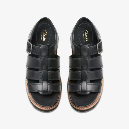 Clarks Women Orianna Twist Black Leather