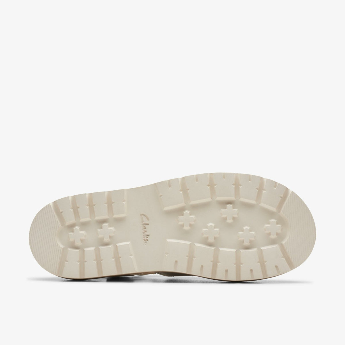 Clarks Women Orianna Twist Off White Leather