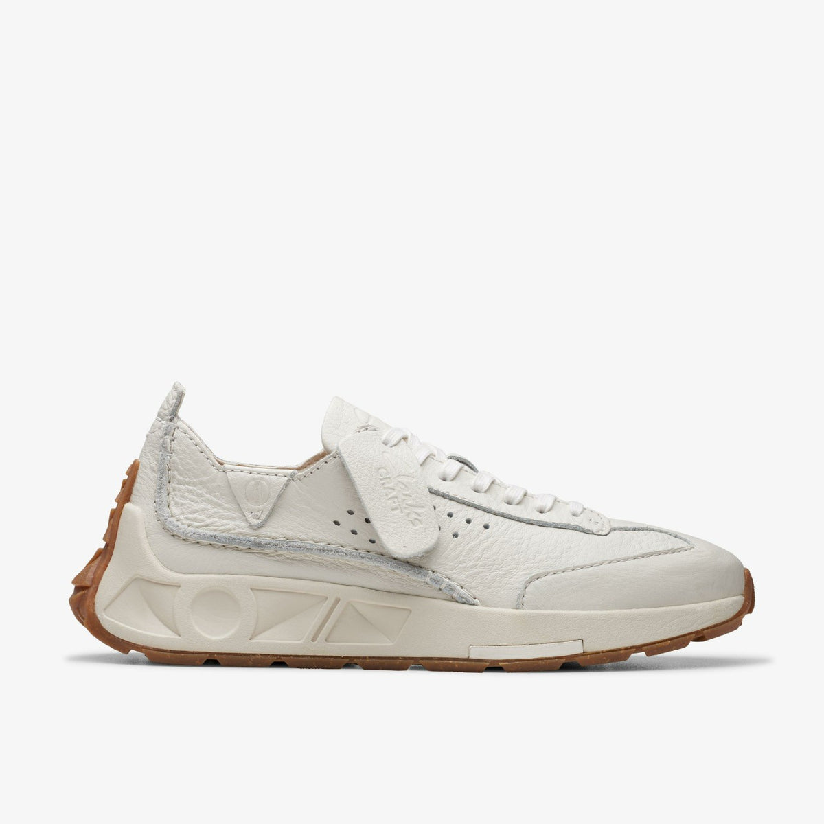Clarks Women Craft Speed Off White Leather