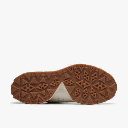 Clarks Women Craft Speed Off White Leather