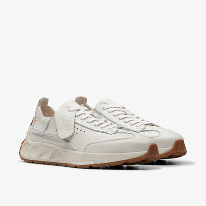 Clarks Women Craft Speed Off White Leather