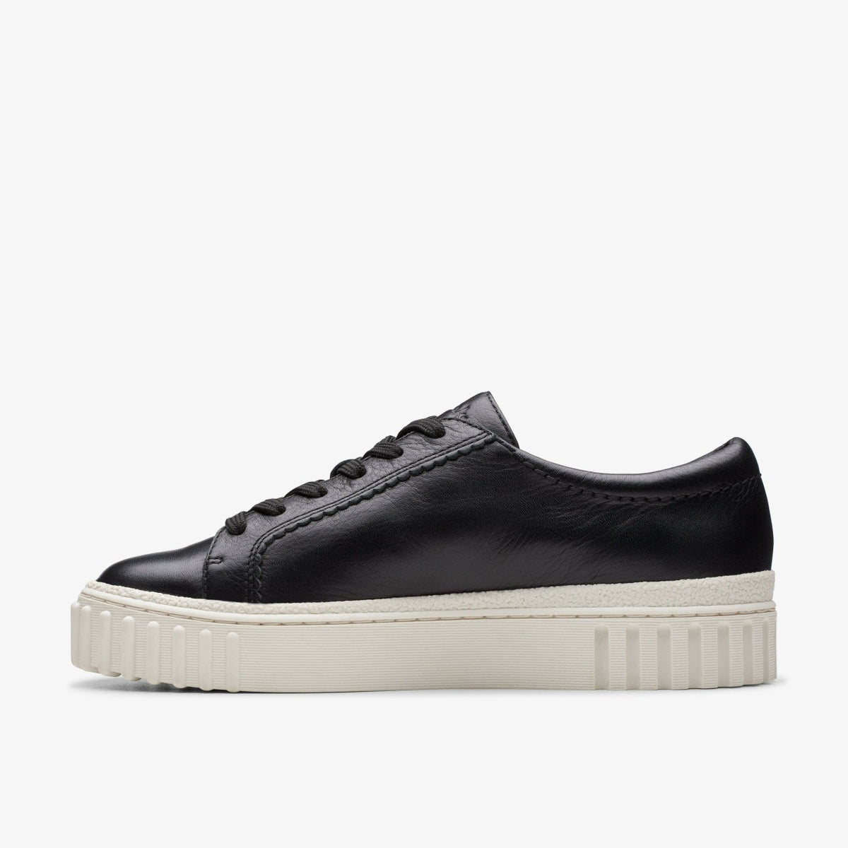 Clarks Women Mayhill Walk Black Leather