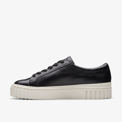 Clarks Women Mayhill Walk Black Leather