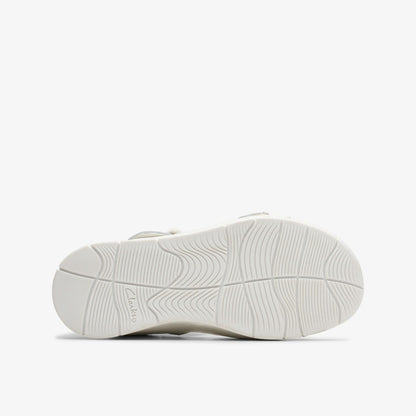 Clarks Kids Baha Beach Kid White