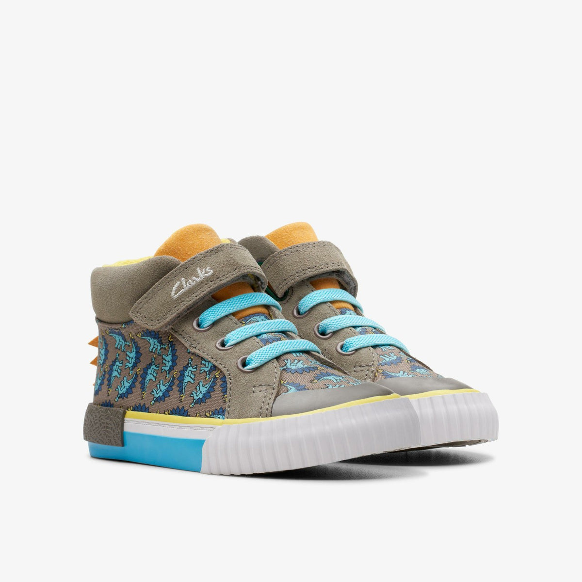 Clarks Kids Foxing Roar Hi Toddler Sage Combination