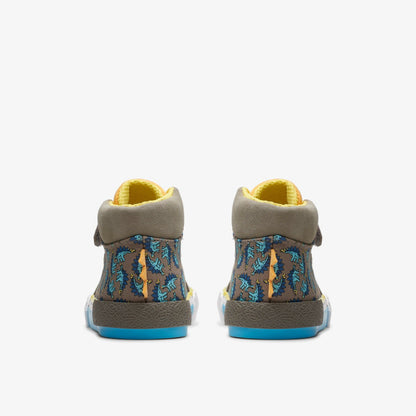 Clarks Kids Foxing Roar Hi Toddler Sage Combination