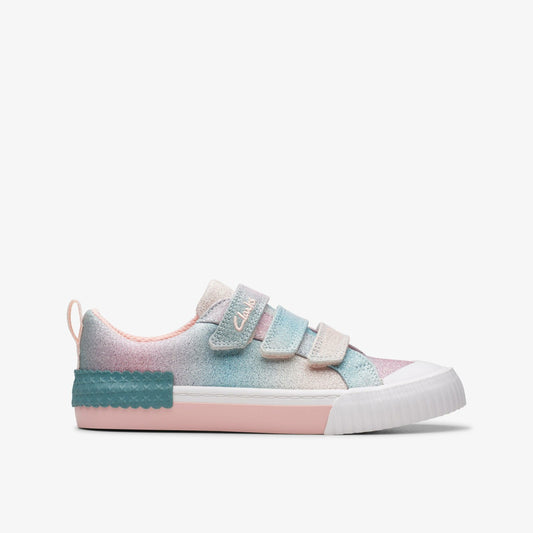 Clarks Kids Foxing Brill Kid Pastel