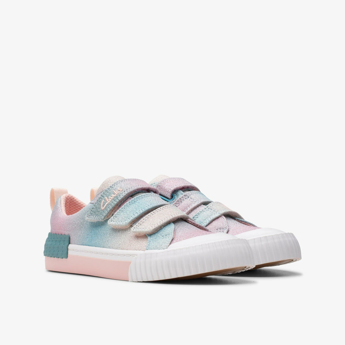 Clarks Kids Foxing Brill Kid Pastel