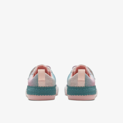 Clarks Kids Foxing Brill Kid Pastel