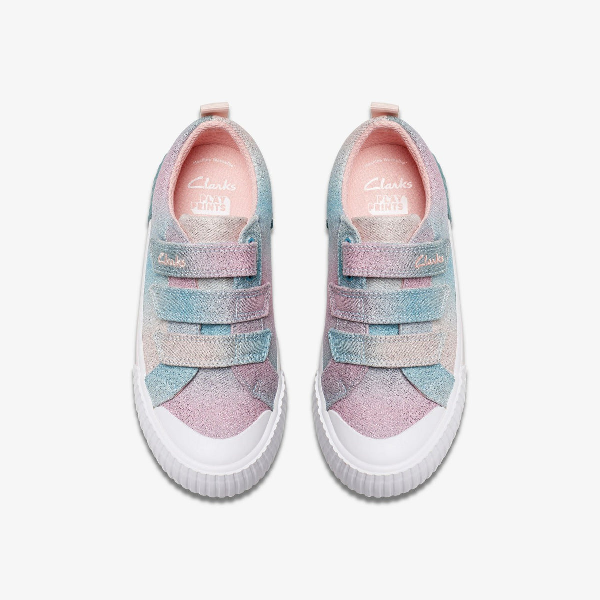 Clarks Kids Foxing Brill Kid Pastel