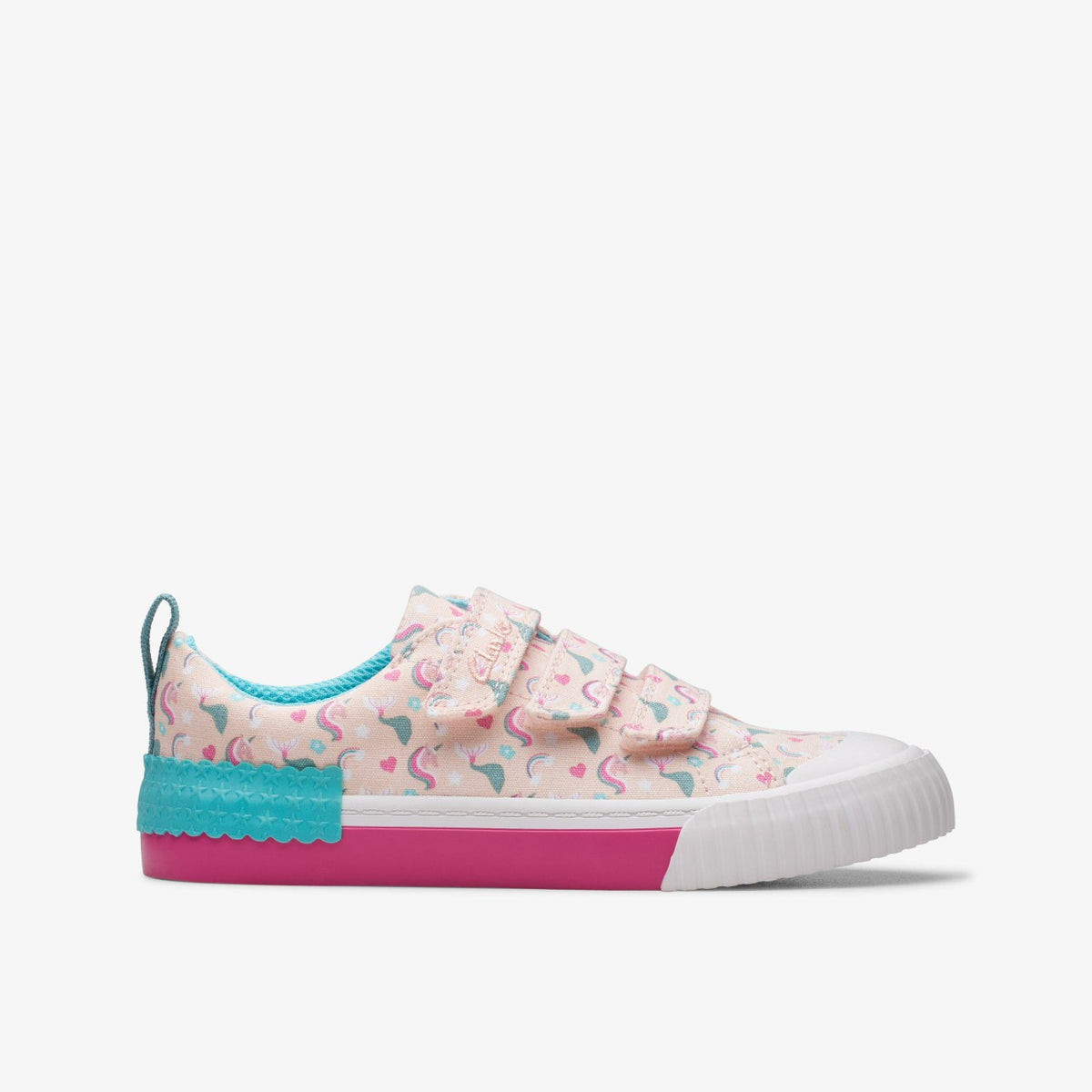 Clarks Kids Foxing Myth Kid Pink Multicolour