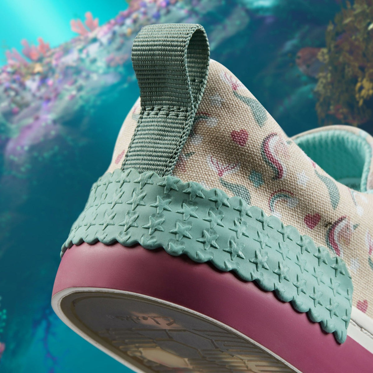 Clarks Kids Foxing Myth Kid Pink Multicolour
