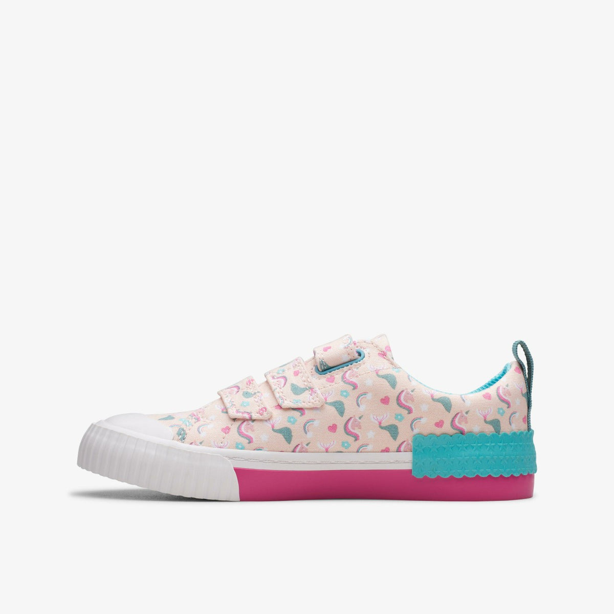 Clarks Kids Foxing Myth Kid Pink Multicolour