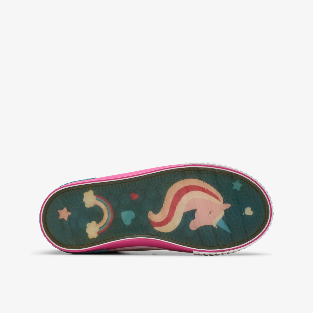 Clarks Kids Foxing Myth Kid Pink Multicolour