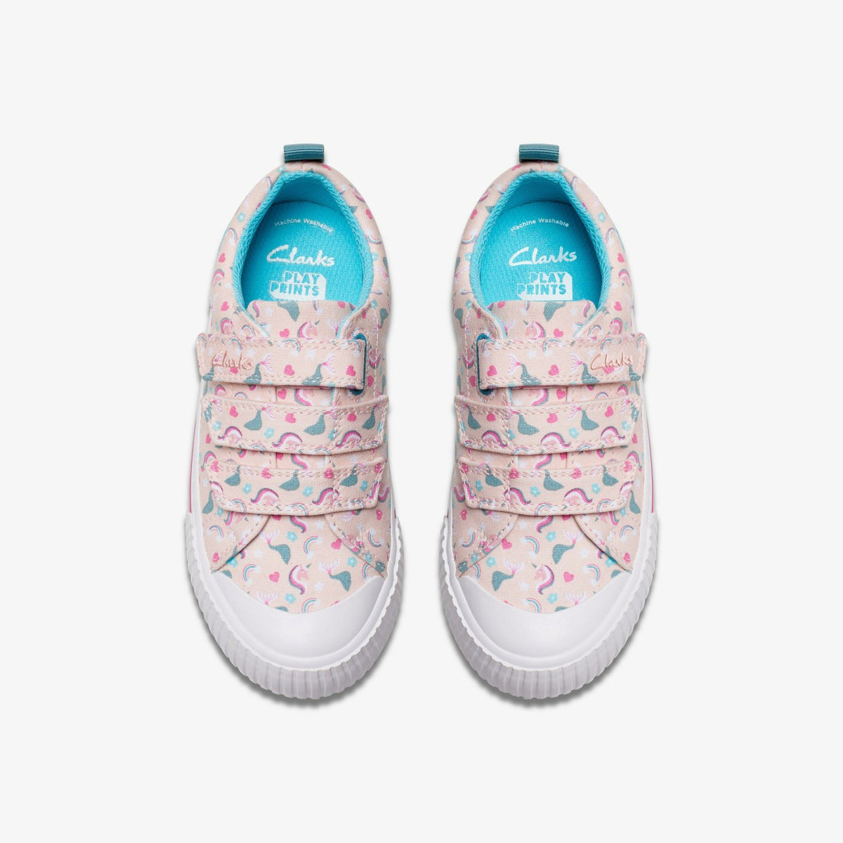 Clarks Kids Foxing Myth Kid Pink Multicolour