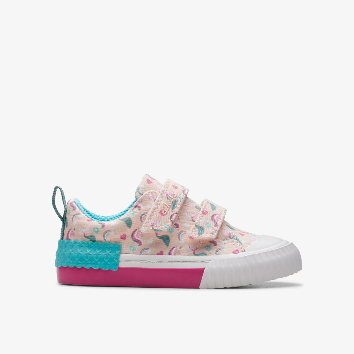 Clarks Kids|Babies Foxing Myth Toddler Pink Multicolour