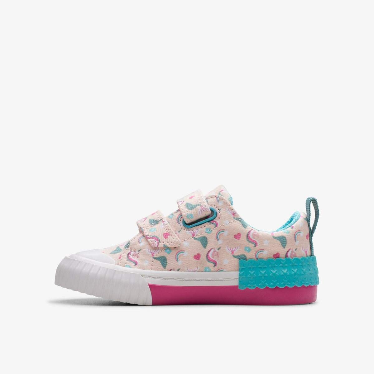 Clarks Kids|Babies Foxing Myth Toddler Pink Multicolour