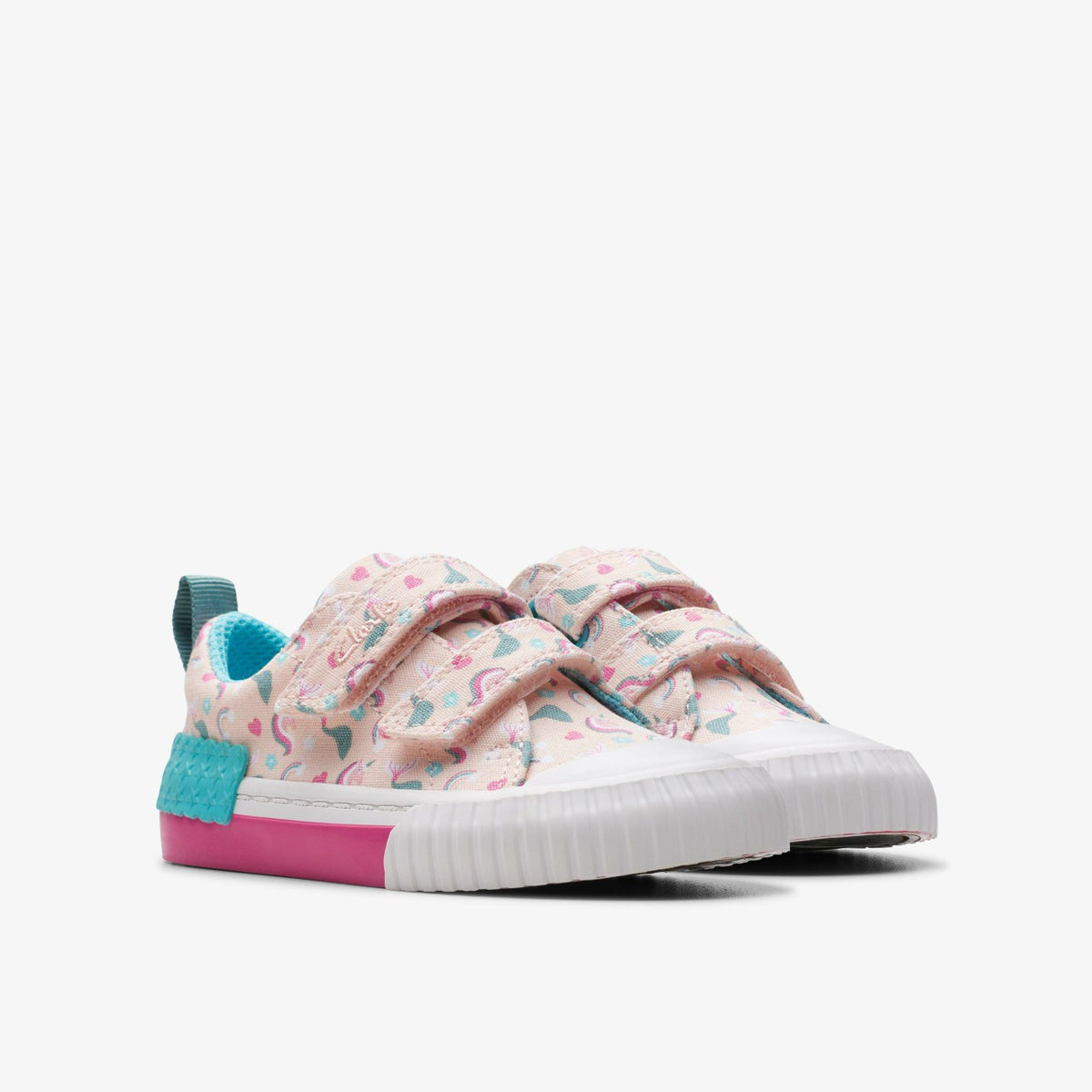 Clarks Kids|Babies Foxing Myth Toddler Pink Multicolour