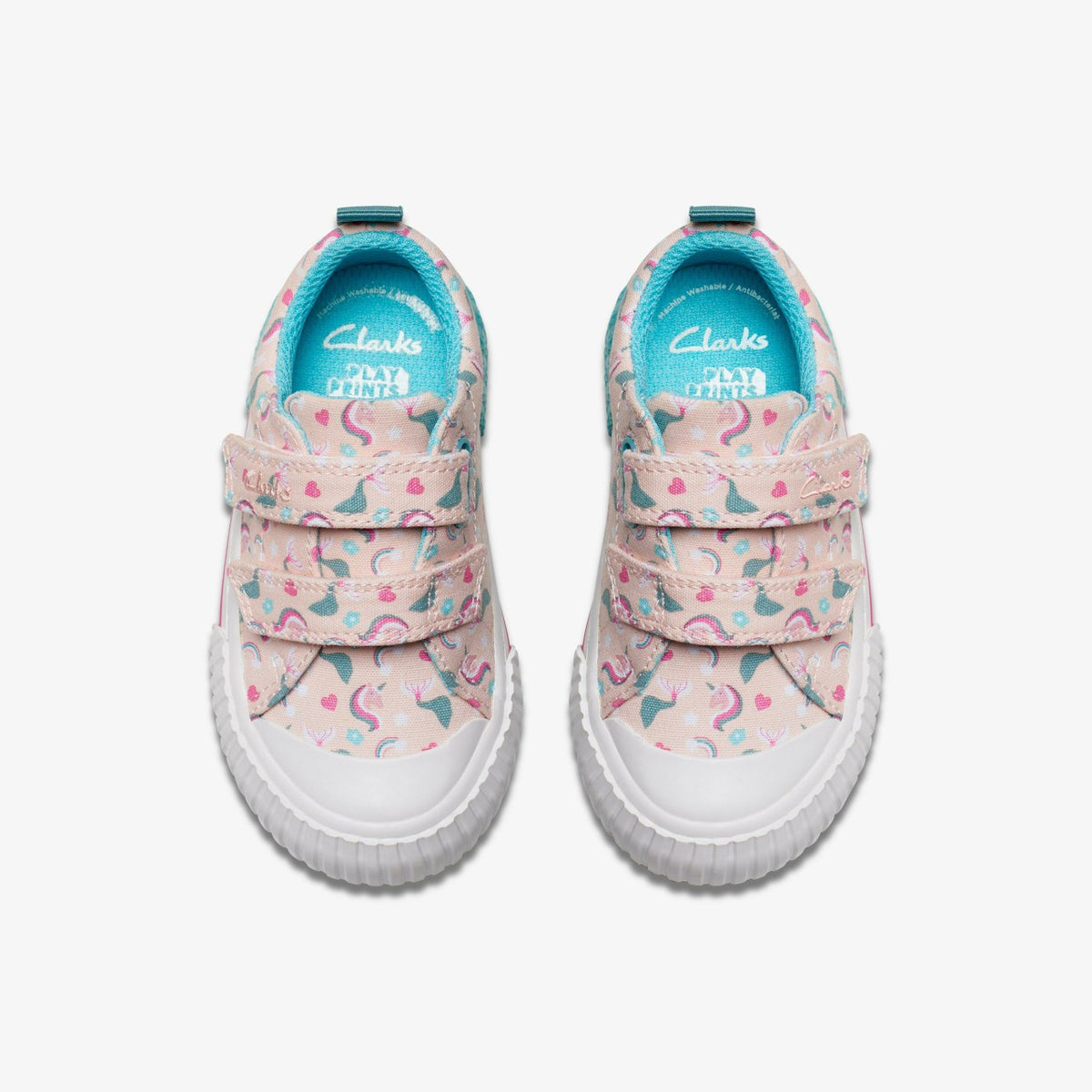 Clarks Kids|Babies Foxing Myth Toddler Pink Multicolour