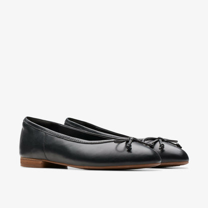 Clarks Women Fawna Lily Black Leather