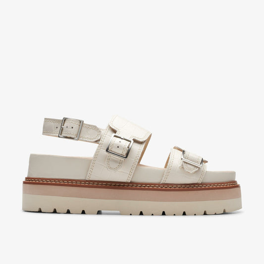 Clarks Women Orianna Glide Cream Interest