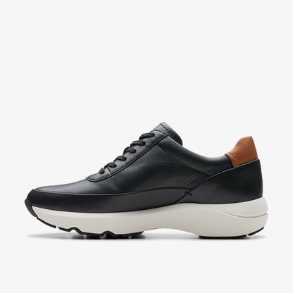 Clarks Women Tivoli Zip Black Leather