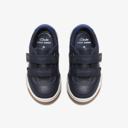 Clarks Kids Urban Solo Toddler Navy