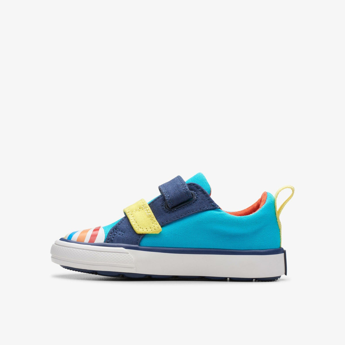 Clarks Kids Foxing Ocean Toddler Blue Multicolour
