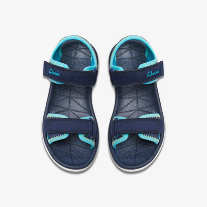 Clarks Kids Surfing Tide Kid Navy