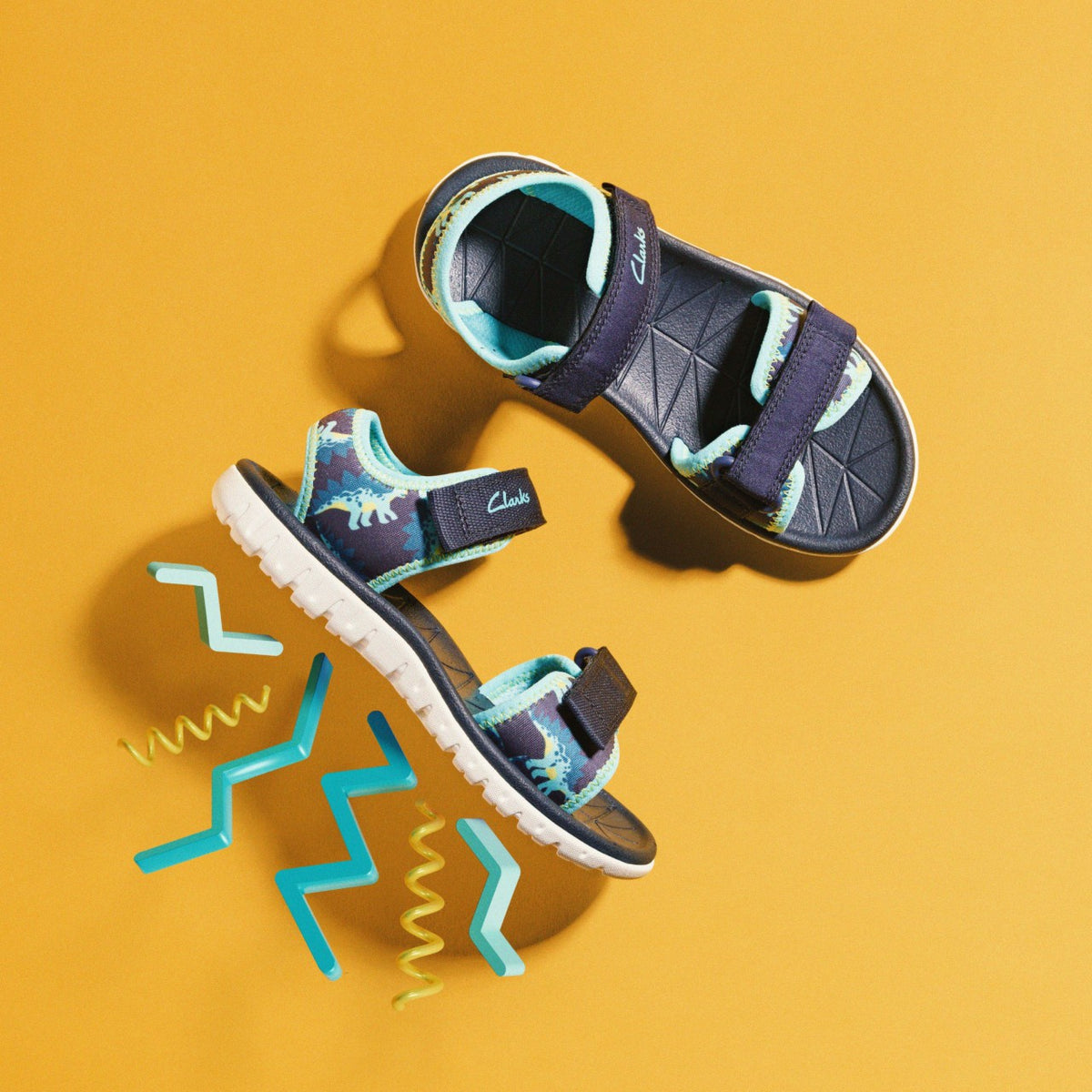 Clarks Kids Surfing Tide Kid Navy
